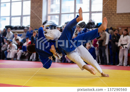 Judo athletes Judo athletes 137290560