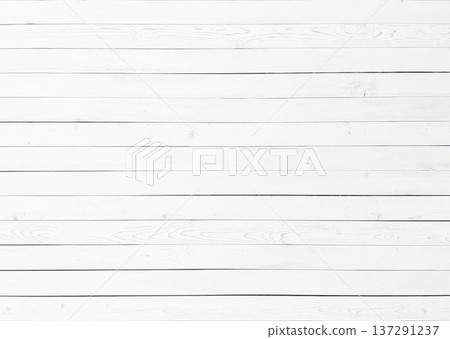 Bright white horizontal wooden fence background image Bright white horizontal wooden fence background image 137291237