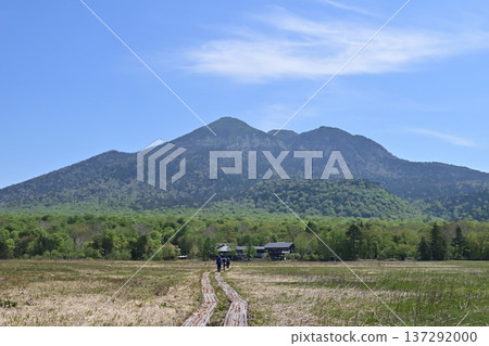 從尾瀨原眺望日向岳 從尾瀨原眺望日向岳 137292000
