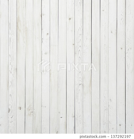 Square background image of a white vertical wooden fence Square background image of a white vertical wooden fence 137292197