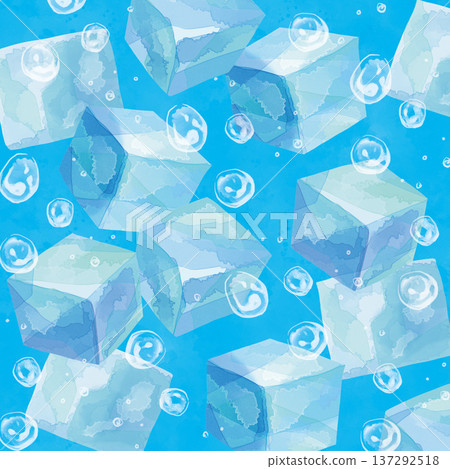 Ice and water droplets background texture square Ice and water droplets background texture square 137292518