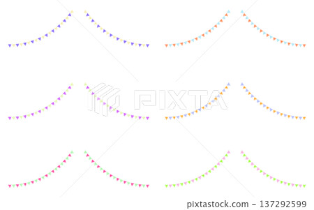 手繪花環框架,裝飾品套裝。 手繪花環框架,裝飾品套裝。 137292599
