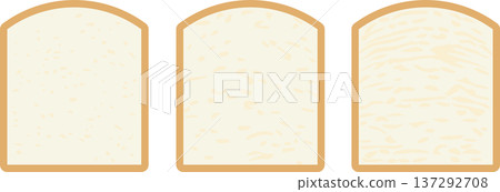 用於製作山形蓬鬆麵包片的配料組合 137292708