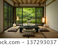 Japanese Modern Room 137293037
