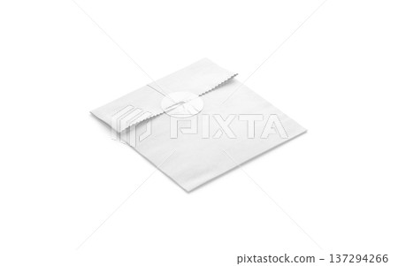 Blank white square paper bag with sticker mockup png, transparent background, 3d rendering. Empty postage or mailer package with adhesive tag mock up cut out. Clear label parcel for delivery template. Blank white square paper bag with sticker mockup png, transparent background, 3d rendering. Empty postage or mailer package with adhesive tag mock up cut out. Clear label parcel for delivery template. 137294266
