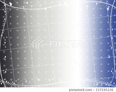 漸層網格點心形閃光邊框 漸層網格點心形閃光邊框 137295226