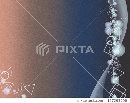 Gradient geometric pattern Gradient geometric pattern 137295906
