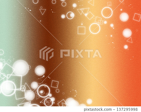 Gradient geometric frame Gradient geometric frame 137295998