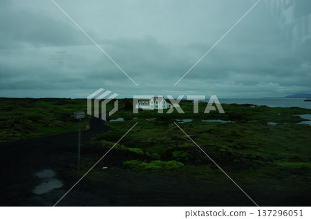 A house built in the Icelandic wilderness A house built in the Icelandic wilderness 137296051