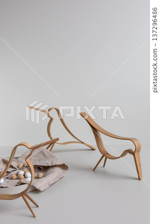 Wooden Bird Figurines and Quail Easter Eggs Wooden Bird Figurines and Quail Easter Eggs 137296486