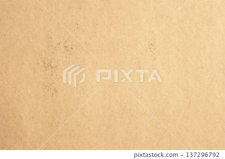 Old Macro brown kraft paper texture with slight brown stains Old Macro brown kraft paper texture with slight brown stains 137296792