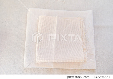 Fabric for embroidery and punch needles 137296867