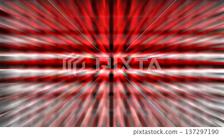 旭日背景，紅色星星向四面八方輻射。 137297190