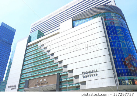 Scenery of JR Osaka Station, Osaka City, Osaka Prefecture Scenery of JR Osaka Station, Osaka City, Osaka Prefecture 137297737