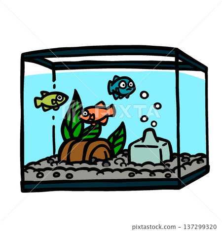 Aquarium illustration 137299320