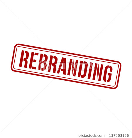 Rebranding Stamp, Rebranding Square Sign 137303136