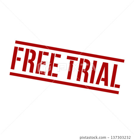 Free Trial Stamp, Free Trial Square Sign Free Trial Stamp, Free Trial Square Sign 137303232