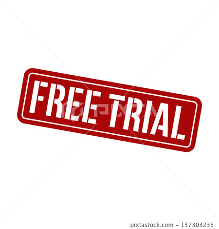Free Trial Stamp, Free Trial Square Sign Free Trial Stamp, Free Trial Square Sign 137303235