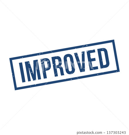 Improved Stamp, Improved Grunge Square Sign Improved Stamp, Improved Grunge Square Sign 137303243