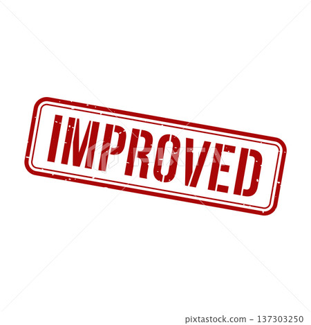 Improved Stamp, Improved Grunge Square Sign Improved Stamp, Improved Grunge Square Sign 137303250