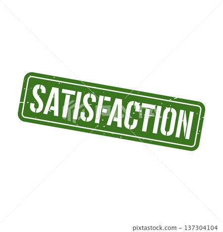 Satisfaction Stamp, Satisfaction Grunge Square Sign Satisfaction Stamp, Satisfaction Grunge Square Sign 137304104