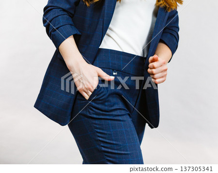 Business woman in suit Business woman in suit 137305341