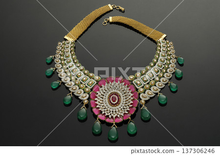 Indian Gold jewelry photo shoot Indian Gold jewelry photo shoot 137306246