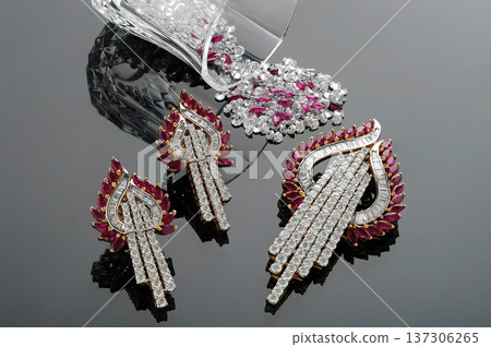 Indian Gold jewelry photo shoot Indian Gold jewelry photo shoot 137306265
