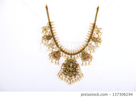 Indian Gold jewelry photo shoot Indian Gold jewelry photo shoot 137306294