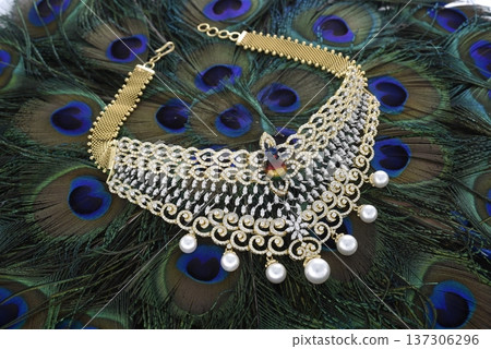 Indian Gold jewelry photo shoot Indian Gold jewelry photo shoot 137306296