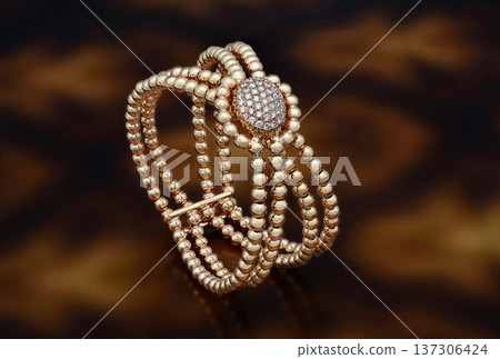 Indian Gold jewelry photo shoot 137306424
