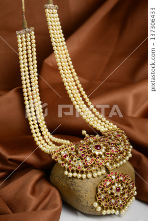 Indian Gold jewelry photo shoot Indian Gold jewelry photo shoot 137306433
