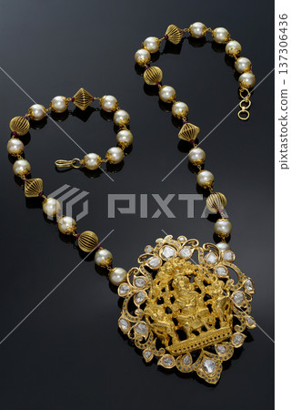 Indian Gold jewelry photo shoot Indian Gold jewelry photo shoot 137306436