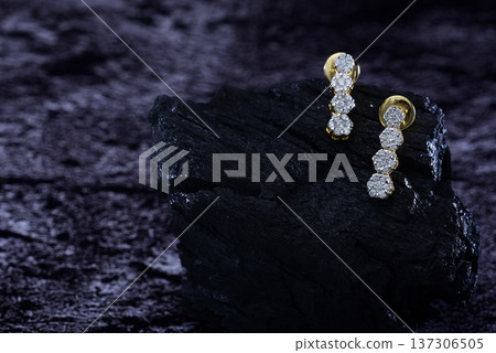 Indian Gold jewelry photo shoot 137306505