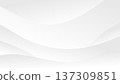 abstract white background with color gradient and wavy lines decoration 137309851
