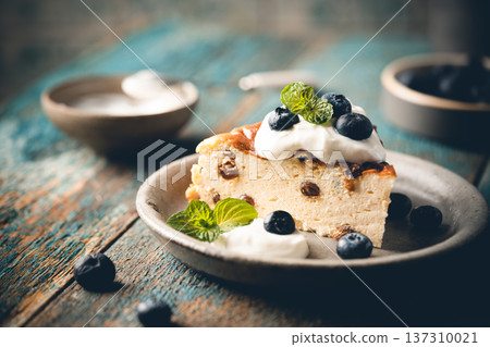 Cottage cheese casserole Cottage cheese casserole 137310021
