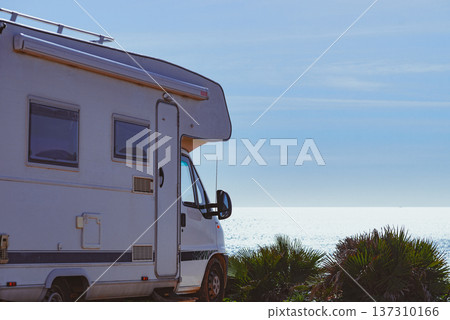 Camper rv on spanish coast Camper rv on spanish coast 137310166