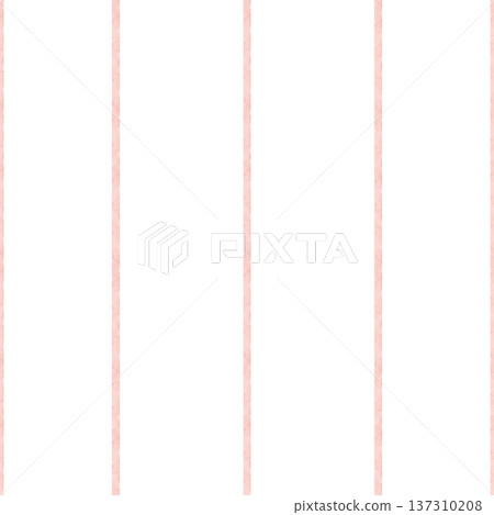 Pink stripes pattern. Watercolor illustrations of delicate lines in childish retro style. Seamless hand-drawn print, isolated from background for design, textiles, fabrics clothing wallpaper packaging Pink stripes pattern. Watercolor illustrations of delicate lines in childish retro style. Seamless hand-drawn print, isolated from background for design, textiles, fabrics clothing wallpaper packaging 137310208