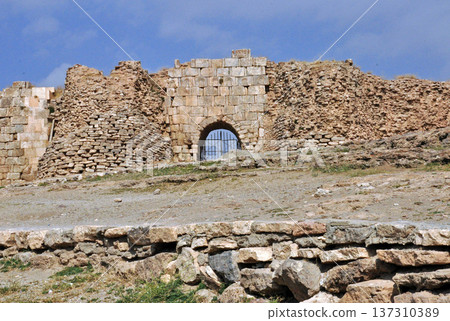 South Gate of Takht-e Soleyman (Solomon's Throne), a World Heritage Site in Iran South Gate of Takht-e Soleyman (Solomon's Throne), a World Heritage Site in Iran 137310389