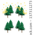 Cedar forests with and without pollen 137311273