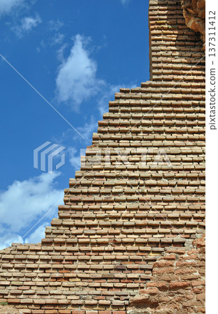 Iran World Heritage Site, Takht-e Soleyman (Solomon's Throne) Ruins Iran World Heritage Site, Takht-e Soleyman (Solomon's Throne) Ruins 137311412