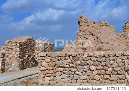 Iran World Heritage Site, Takht-e Soleyman (Solomon's Throne) Ruins Iran World Heritage Site, Takht-e Soleyman (Solomon's Throne) Ruins 137311413