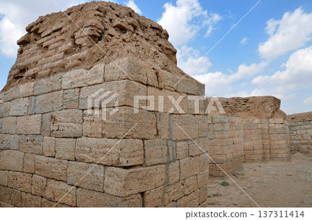 Iran World Heritage Site, Takht-e Soleyman (Solomon's Throne) Ruins 137311414