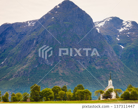Oppstryn Church in Norway Oppstryn Church in Norway 137311447