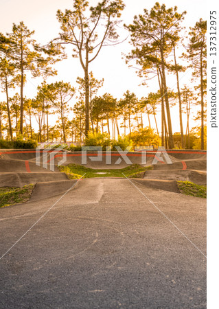 Pump track park Pump track park 137312975