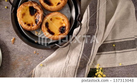 Portuguese Custard Tarts Portuguese Custard Tarts 137313048