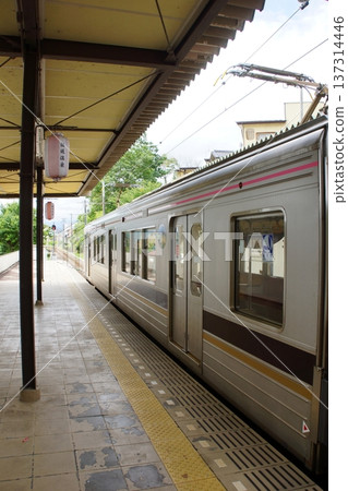 Fukushima Transportation Iizaka Line Iizaka Onsen Station (Fukushima Transportation 1000 series) Fukushima Transportation Iizaka Line Iizaka Onsen Station (Fukushima Transportation 1000 series) 137314446