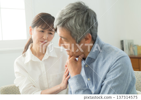 Senior couple in poor health Senior couple in poor health 137314575