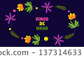 Cinco de Mayo holiday Festive Fiesta Parade. For ads web design marketing visuals. Vector illustration. 137314633