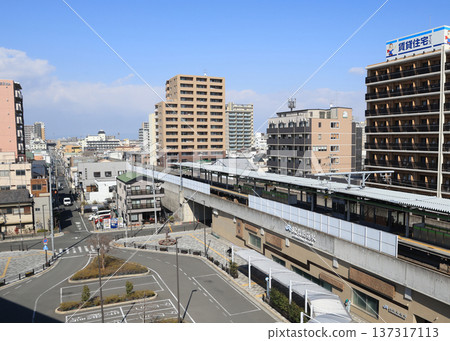 大阪東線JR春德道車站及車站前區域 137317113